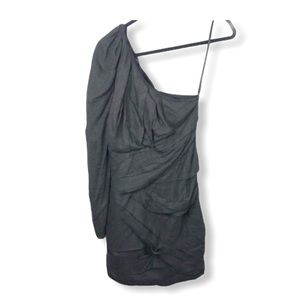 Gray Camilla and Marc Edgy Asymmetrical Dress